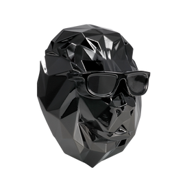 [SCENTMONSTER] Lonely Lion – Black Diamond_Premium Car air freshener, BPA FREE, Real Metal Body, 100% Harmless Natural Fragrance _ Made in KOREA